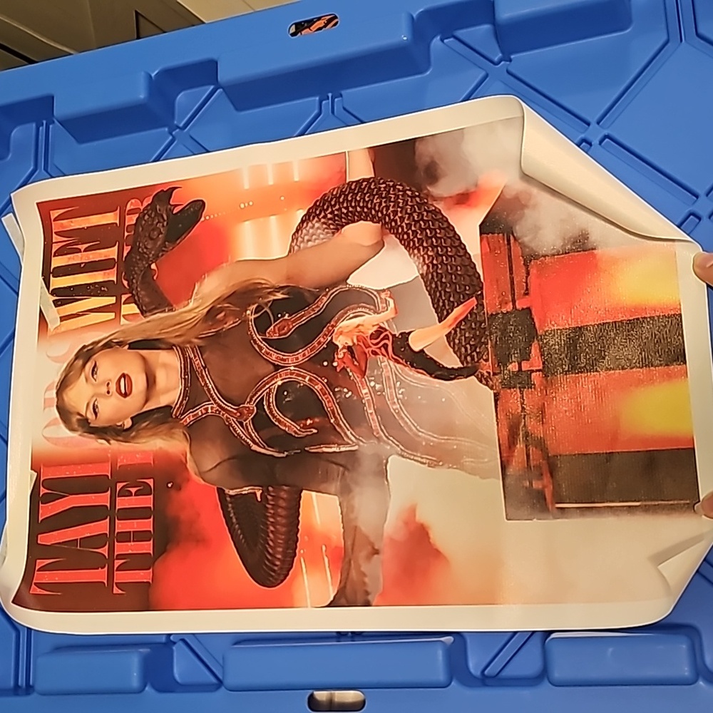 Taylor Swift eras tour canvas poster
